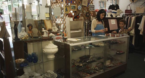 Gia and Noah at the store in Missing Child